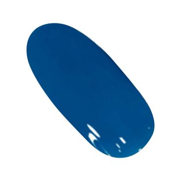 黑瓶尖帽甲油膠12ml-文青藍-2